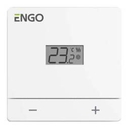 ENGO EASY230W Przewodowy, natynkowy regulator temperatury, 230V