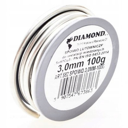 DIAMOND Spoiwo lutownicze 3 mm Sn97Cu3 100 g