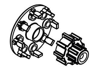 Adapter ARM/ACT/ARC do zaworu ARV ProClick